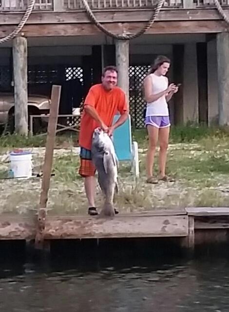 Waters Edge - Private Dock! Only Two Blocks From The Bay Or The Gulf! Plenty Of Parking For Cars Or Boats Home Dauphin Island Kültér fotó